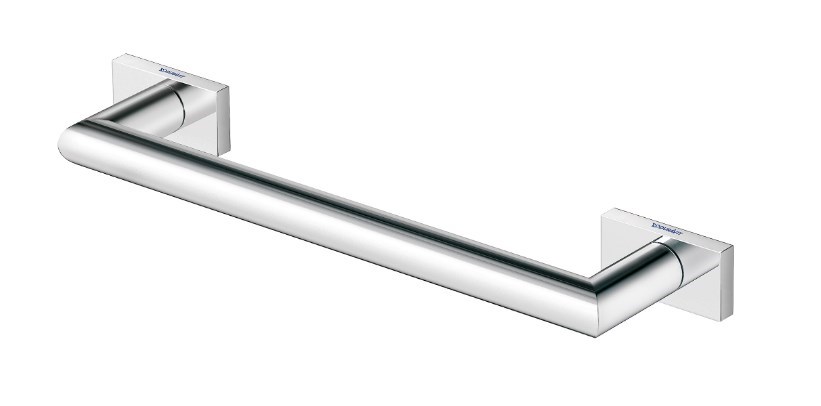 DURAVIT KARREE madlo 368 mm, k vaně, chrom