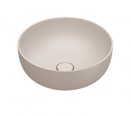 CATALANO SFERA umyvadlová mísa 42 cm, bez přepadu, Cataglaze+Silver Titanium, seta matt
