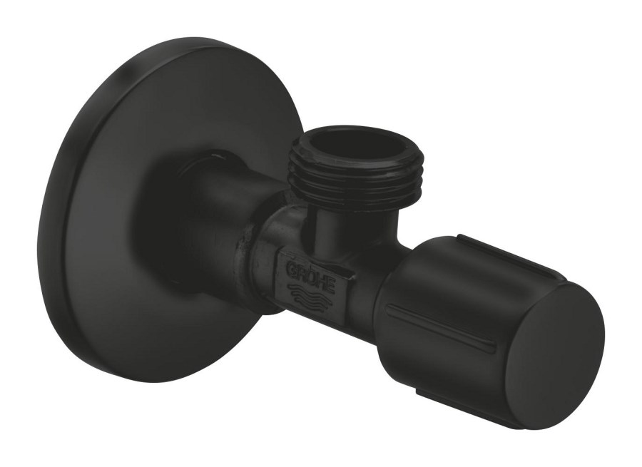 GROHE rohový ventil 1/2"x1/2", matná černá