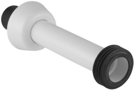 GEBERIT připojovací souprava 45x40x44mm, pro WC umístěné na podlaze, bílá
