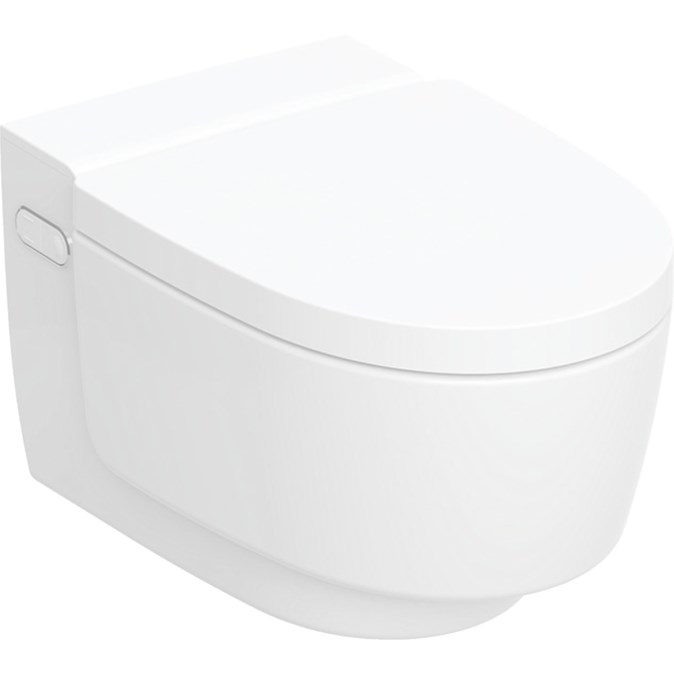 GEBERIT AQUACLEAN MERA COMFORT závěsné WC s bidetovým sedátkem, SoftClosing, TurboFlush, KeraTect, bílá