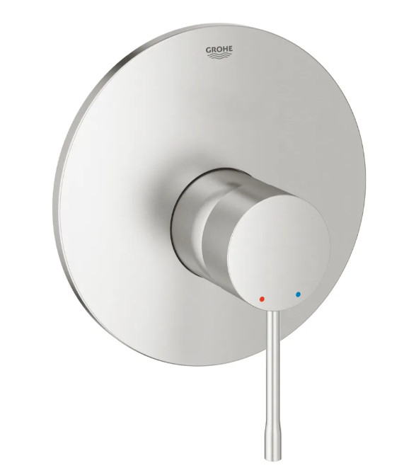 GROHE ESSENCE NEW sprchová podomítková baterie, supersteel