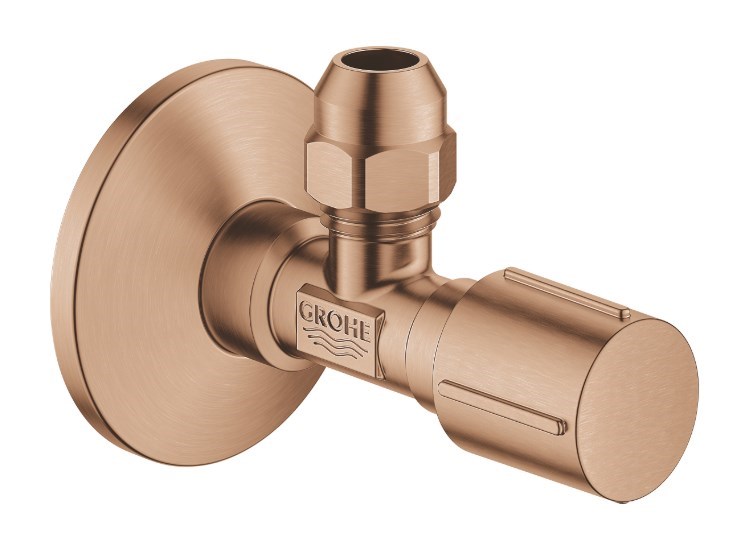 GROHE UNIVERSAL rohový ventil 1/2"x3/8", kartáčovaný warm sunset
