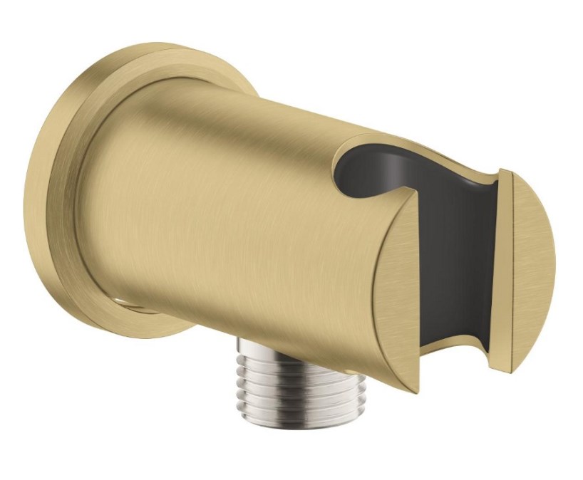 GROHE RAINSHOWER držák ruční sprchy s připojením na vodu, kartáčovaný cool sunrise