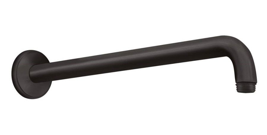 HANSGROHE sprchové rameno 389 mm, nástěnné, matná černá