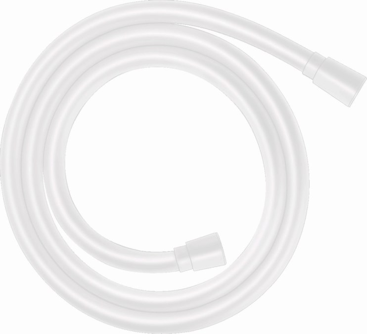 HANSGROHE ISIFLEX sprchová hadice 1600 mm, hladká, s ochranou proti překroucení a zlomení, plast, matná bílá
