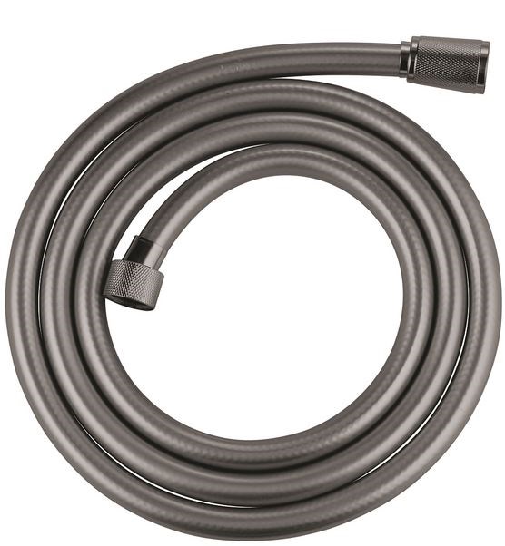 GROHE SILVERFLEX sprchová hadice 1750 mm, hladká, TwistFree, AntiFold, plast, kartáčovaný hard graphite