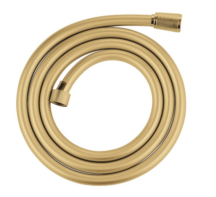 GROHE SILVERFLEX sprchová hadice 1750 mm, hladká, TwistStop, AntiFold, plast, cool sunrise