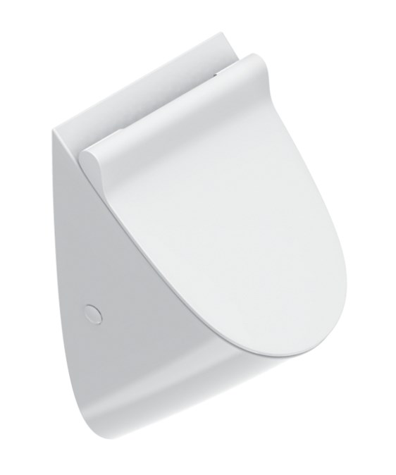 CATALANO COMFORT 54 pisoár, zadní přívod vody, SaveWater splachování, Cataglaze+Silver Titanium