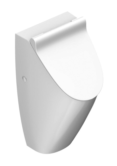 CATALANO COMFORT pisoár, zadní přívod vody, SaveWater splachování, Cataglaze+Silver Titanium