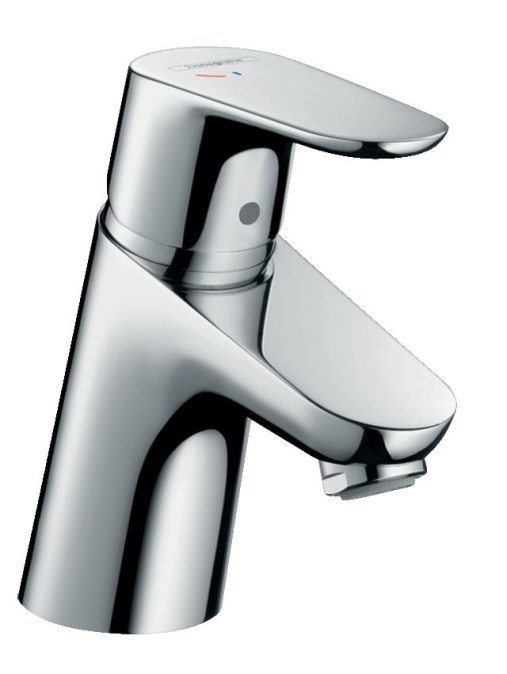 HANSGROHE FOCUS umyvadlová stojánková baterie, s odtokovou soupravou, CoolStart, EcoSmart, EcoSmart, chrom