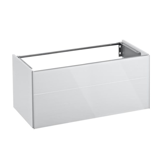 KEUCO ROYAL REFLEX cabinet pod basin 99,6x48,7x45 cm, 1 zásuvka, lesklá white