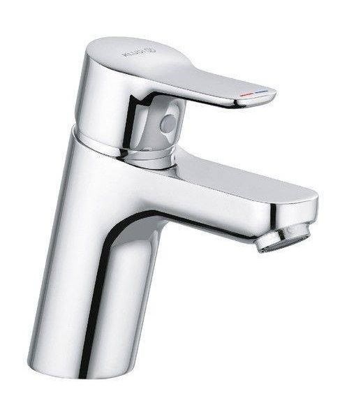 KLUDI PURE&EASY umyvadlová stojánková baterie pro beztlakové ohřívače vody, chrom