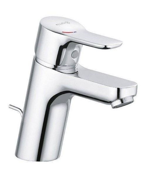 KLUDI PURE&EASY umyvadlová stojánková faucets, s odtokovou soupravou, EcoPlus, chrome