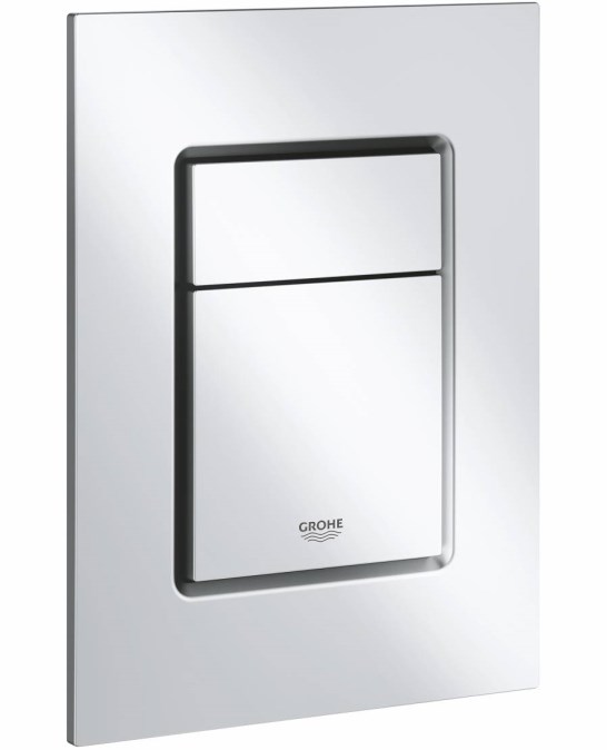 GROHE SKATE COSMOPOLITAN S ovládací tlačítko pro dvě splachování, plast, matný chrom