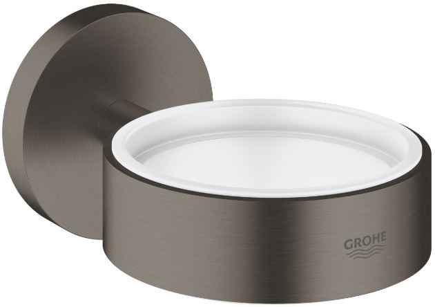 GROHE ESSENTIALS univerzální držák, nástěnný, kartáčovaný hard graphite