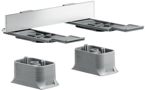 AXOR UNIVERSAL SOFTSQUARE sada pro montáž doplňků na lištu, chrom