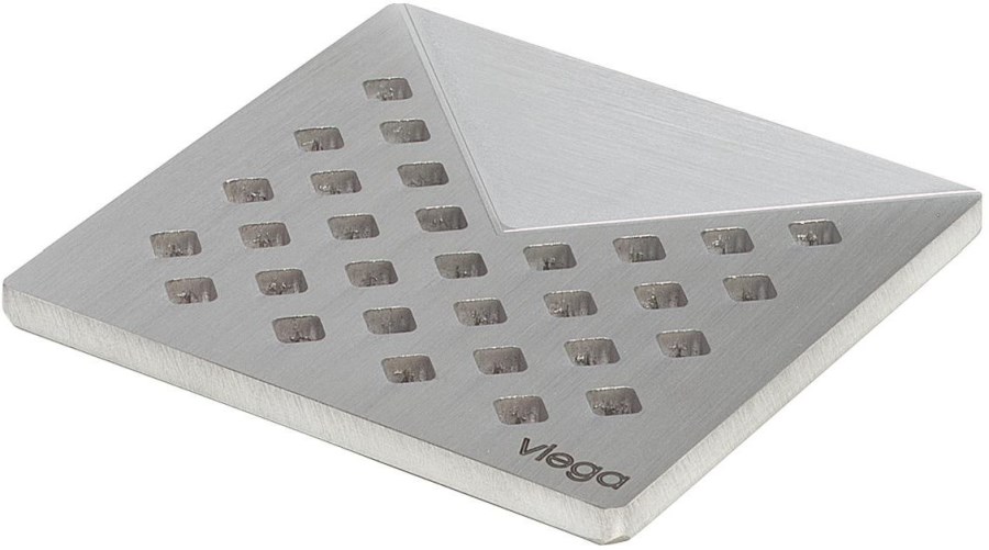 VIEGA ADVANTIX VISIGN 4928.1 mřížka pro podlahovou vpust RS1 94x94 mm, nerez mat
