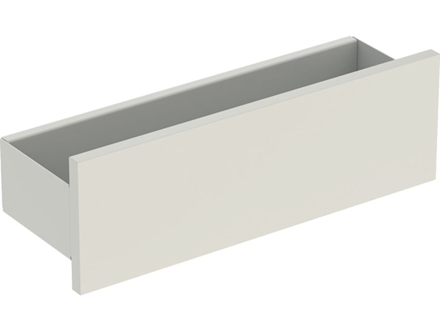 GEBERIT SMYLE SQUARE police 45x15x14,8 cm, nástěnná, pískově šedá
