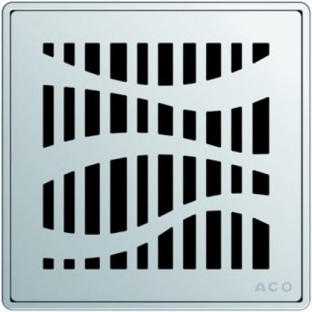 ACO SHOWERDRAIN EASYFLOW FOREST sprchový rošt 140x140m, bez aretace, nerez ocel