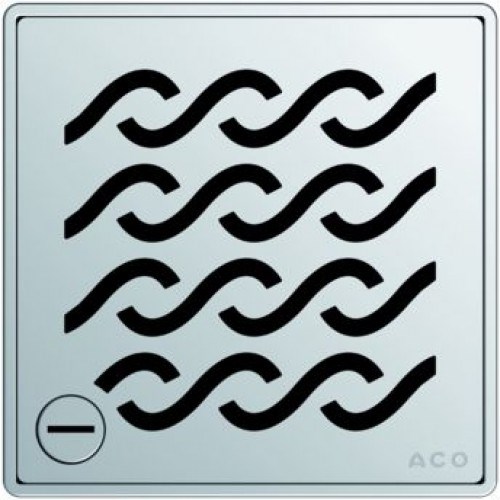 ACO SHOWERDRAIN EASYFLOW HAWAII sprchový rošt 140x140mm, s aretací, nerez ocel