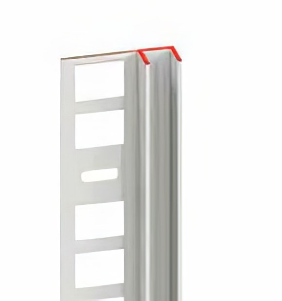 DUSCHOLUX AIR 2 podomítkový nástěnný profil, výška 2200 mm, matná stříbrná