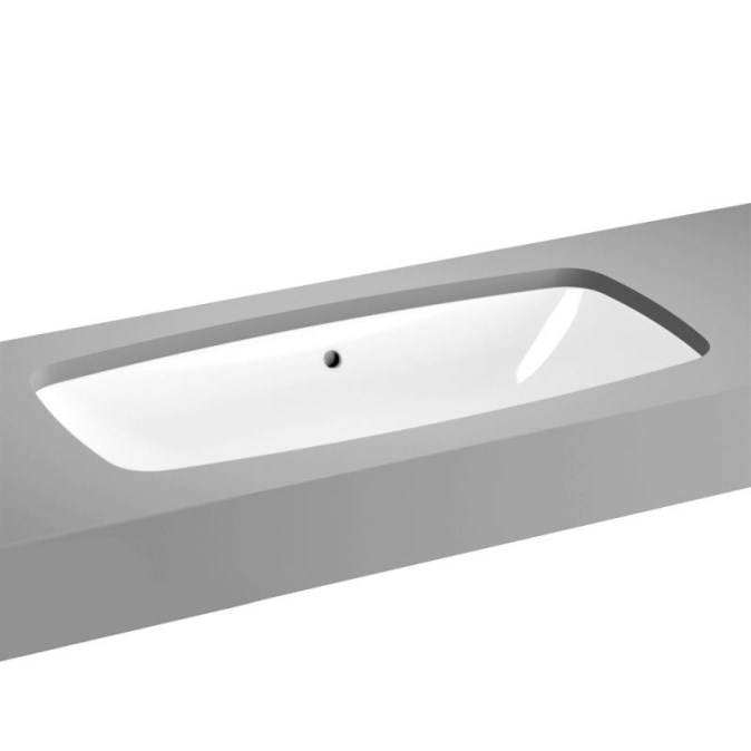 VITRA METROPOLE umyvadlová mísa 76,5 cm, s přepadem, VitrAhygiene
