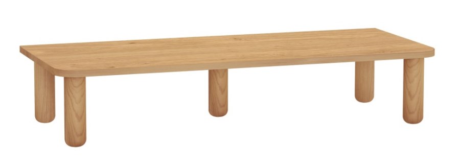 VITRA SENTO deska s nohami pod nábytek, light oak