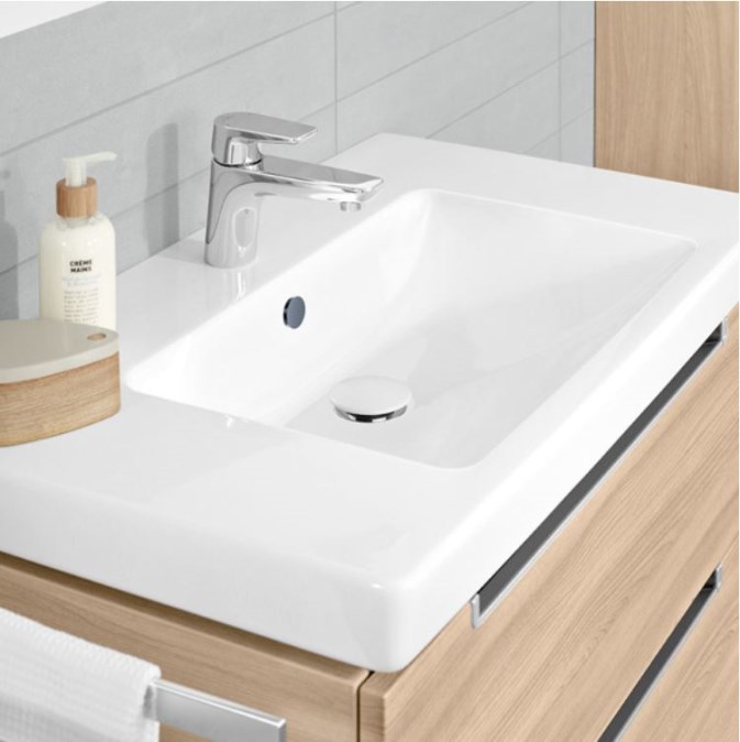VILLEROY & BOCH umyvadlová výpust, click-clack, s přepadem, chrom