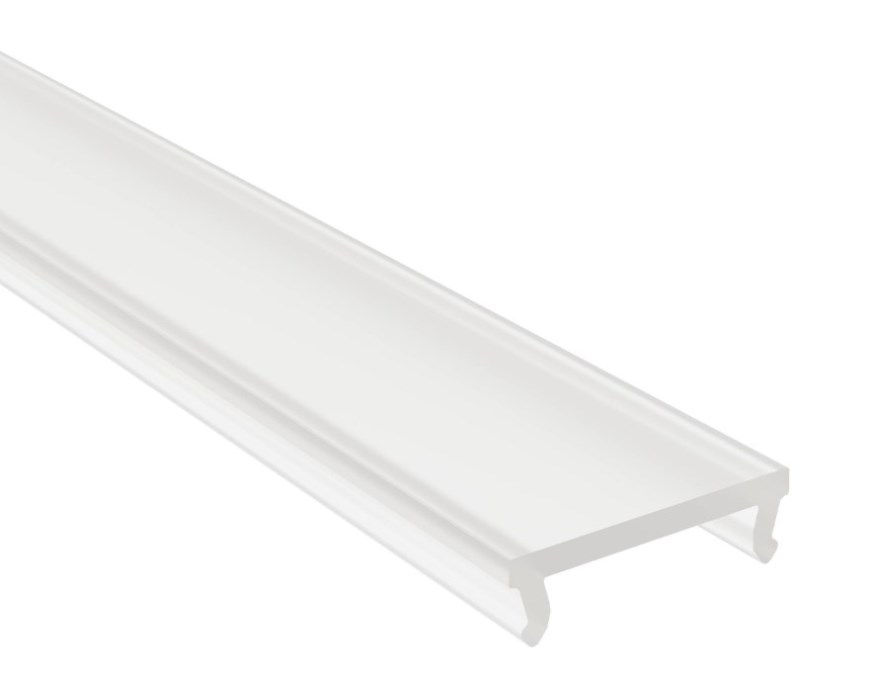 EGLO LED LINE20 LOW plochý kryt, opál