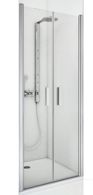 ROTH TOWER LINE TCN2/800 sprchové dveře 80x200 cm, lítací, stříbro/sklo intimglass