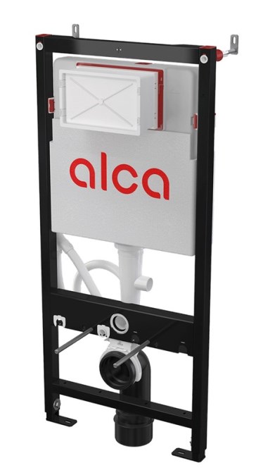 ALCA montážní prvek pro WC 112 cm, se splachovací nádržkou