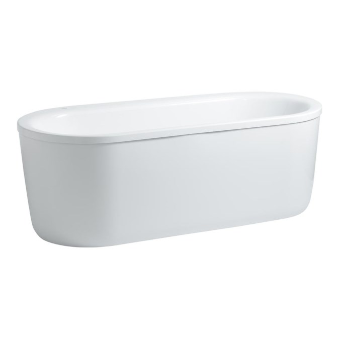 LAUFEN SOLUTIONS volně stojící vana 170x75 cm, s rámem a panelem, akrylát