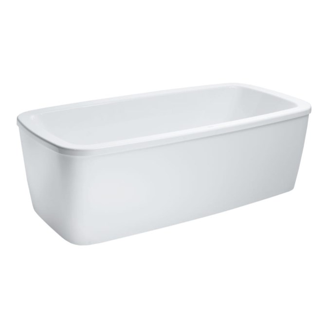 LAUFEN PALOMBA COLLECTION volně stojící vana 180x90 cm, s konstrukcí a panelem, akrylát