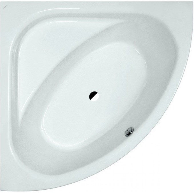 LAUFEN SOLUTIONS rohová vana 150x150 cm, bez nožiček, akrylát