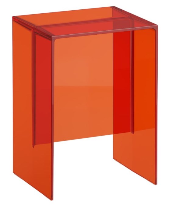 KARTELL BY LAUFEN stolička do sprchy, oranžová mandarinka