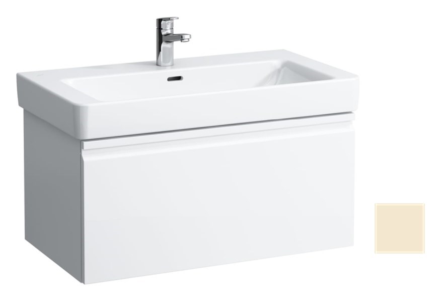 LAUFEN PRO S skříňka pod umyvadlo 80,9x45x39,7 cm, 1 zásuvka, béžová