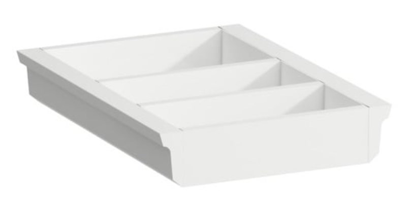 LAUFEN SPACE organizér do zásuvky, bílá