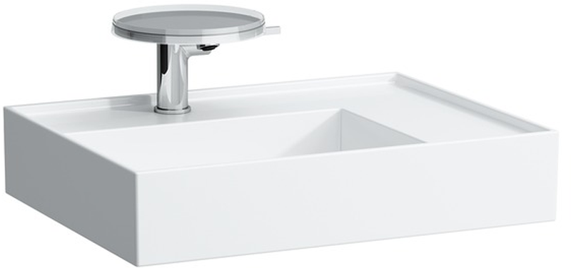 KARTELL BY LAUFEN umyvadlo 60 cm, s otvorem pro baterii, bez přepadu