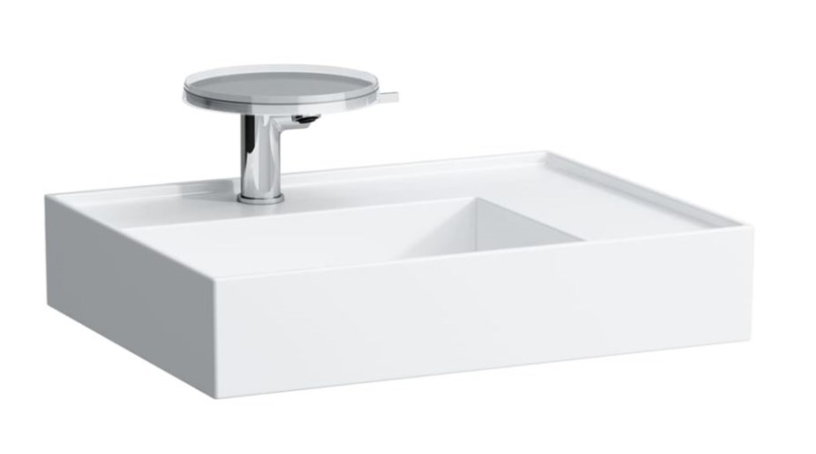 KARTELL BY LAUFEN umyvadlo 60 cm, s otvorem pro baterii, bez přepadu, LCC