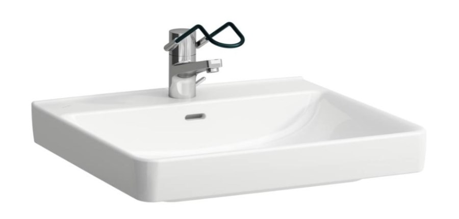 LAUFEN PRO LIBERTY bezbariérové umyvadlo 60 cm, s otvorem pro baterii a přepadem