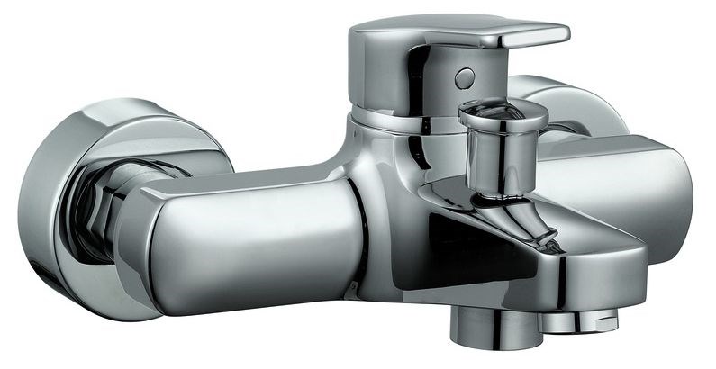 LAUFEN CITYPRO vanová nástěnná baterie, s přepínačem, chrom