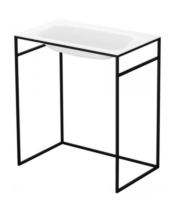 BETTELUX SHAPE rám pro umyvadlo 800x495x890 mm, matná černá
