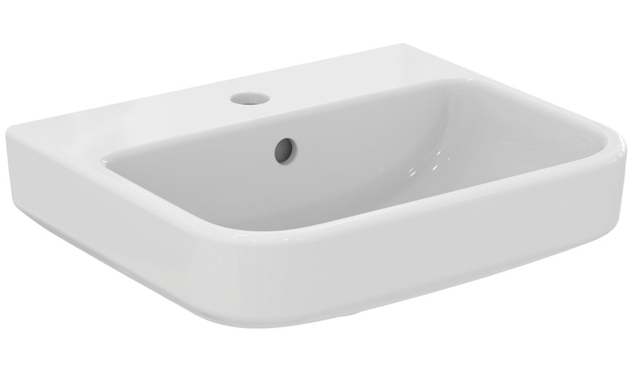 IDEAL STANDARD I.LIFE B umývátko 45 cm, s otvorem pro baterii a přepadem