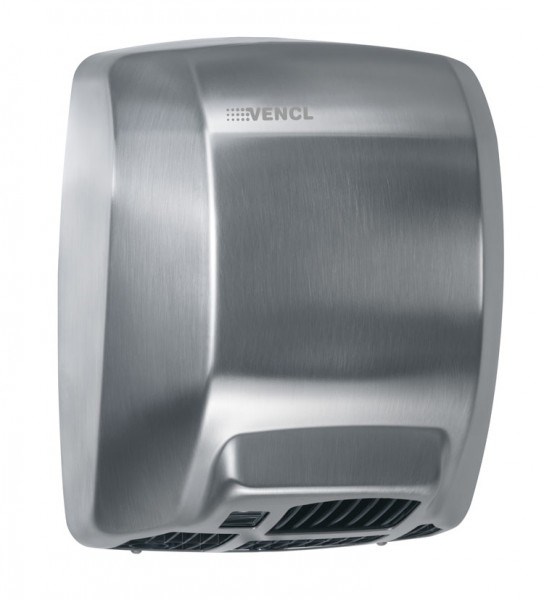 VENCL MEDIFLOW M-03 ACS horkovzdušný osoušeč rukou, automatický, nerez