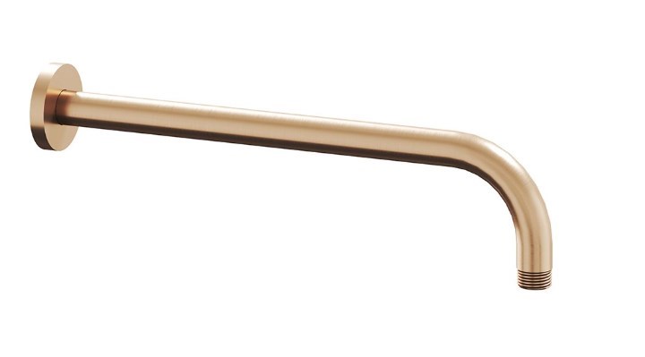 RAVAK 702.61 sprchové rameno 351 mm, nástěnné, růžové kartáčované zlato
